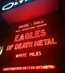 Eagles of Death Metal L'Olympia Paris 2