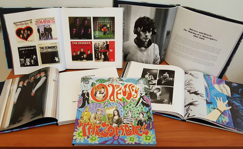 The Zombies Odessey and Oracle book inside